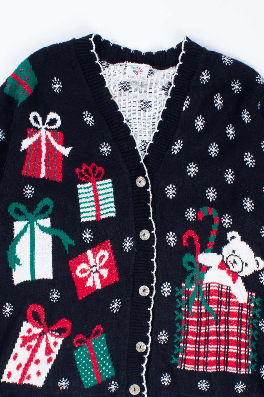 Black Ugly Christmas Cardigan 54427