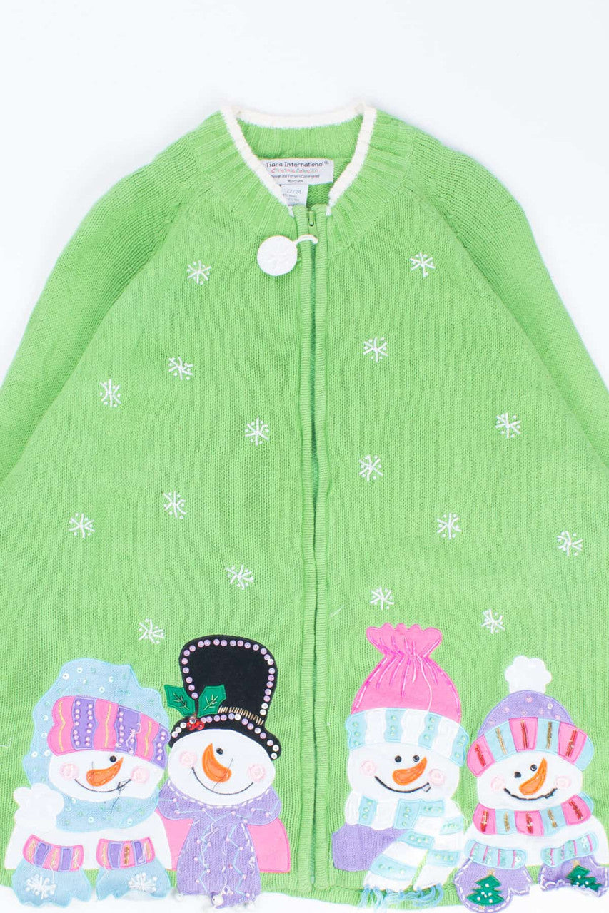 Green Ugly Christmas Cardigan 54437