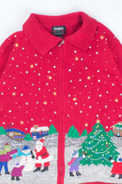 Red Ugly Christmas Cardigan 54441