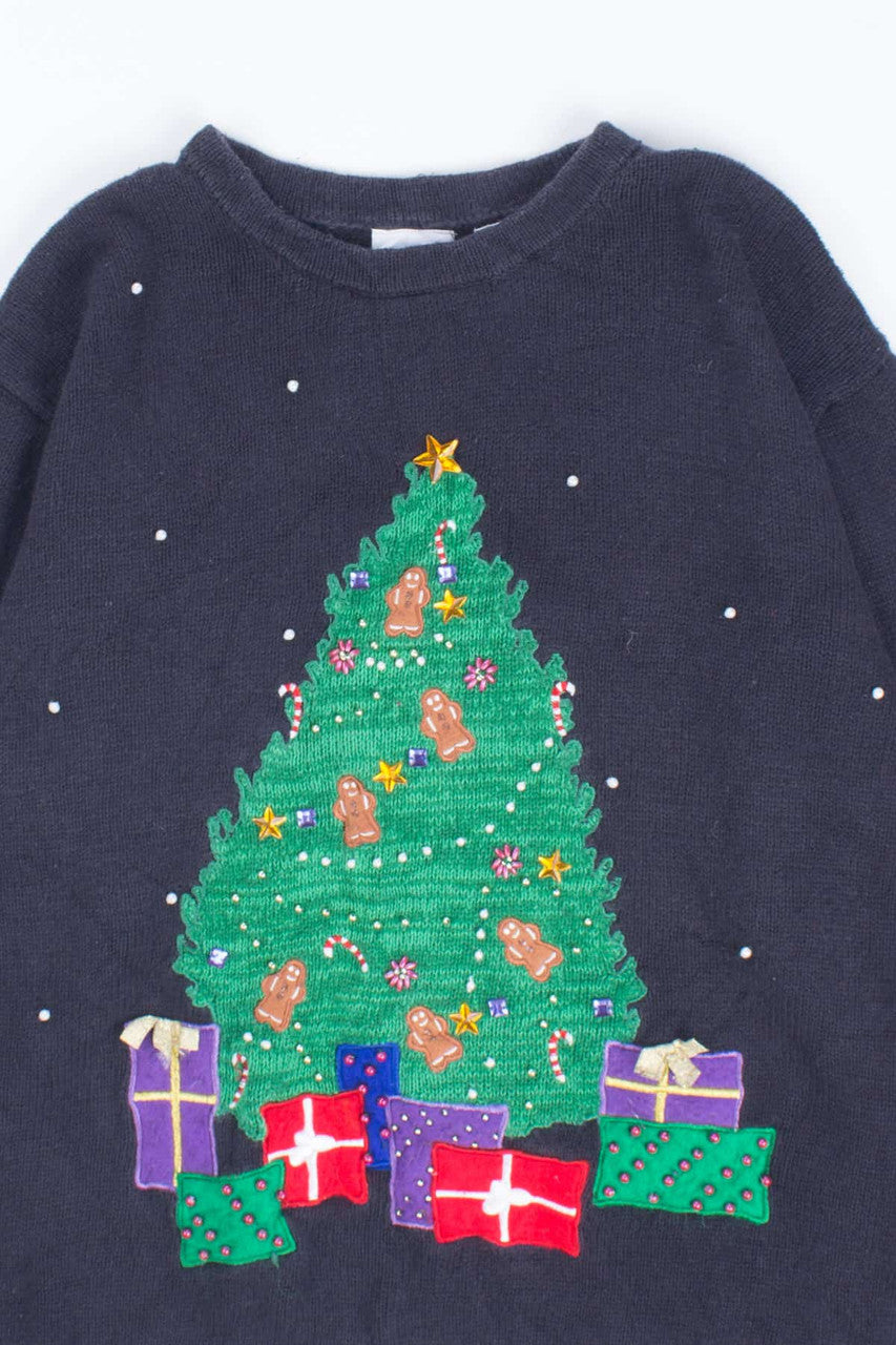Black Ugly Christmas Pullover 54458