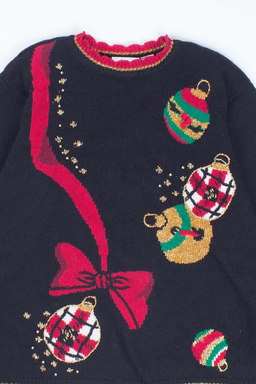 Black Ugly Christmas Pullover 54464