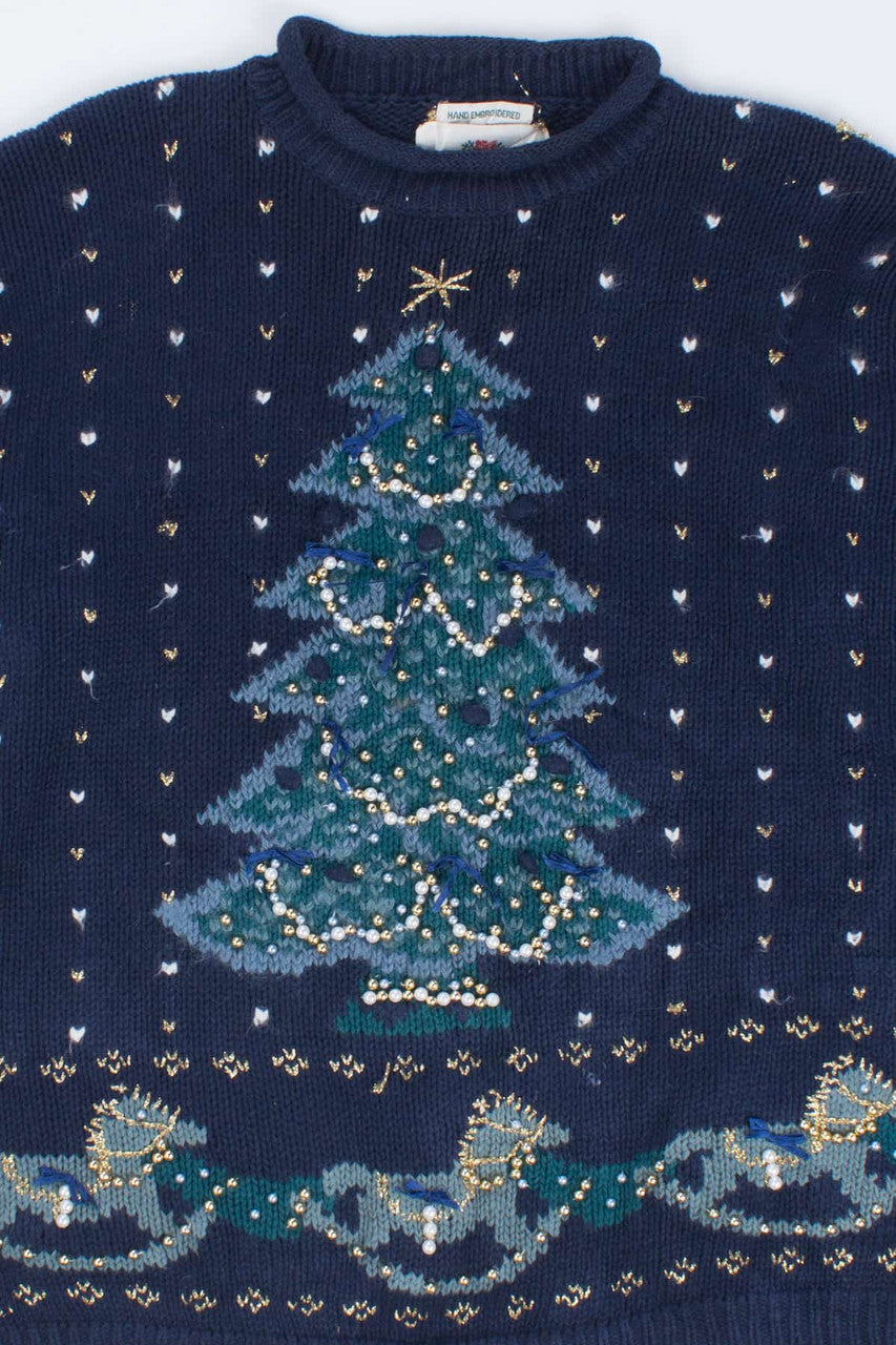 Blue Ugly Christmas Pullover 54471