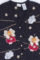 Black Ugly Christmas Vests 54479