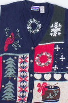 Blue Ugly Christmas Vests 54484