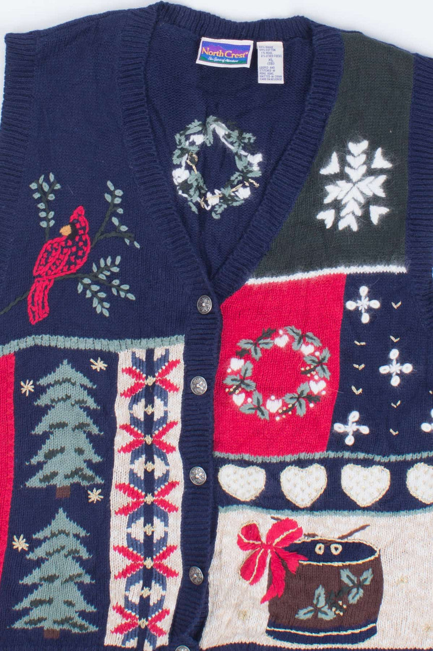 Blue Ugly Christmas Vests 54484