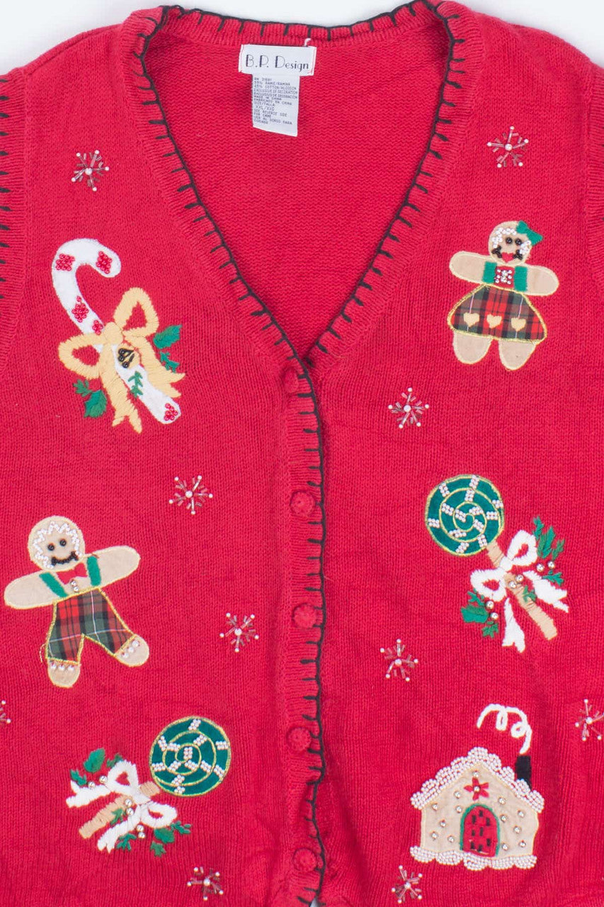 Red Ugly Christmas Vests 54485