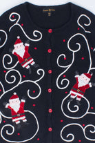 Black Ugly Christmas Cardigan 54495