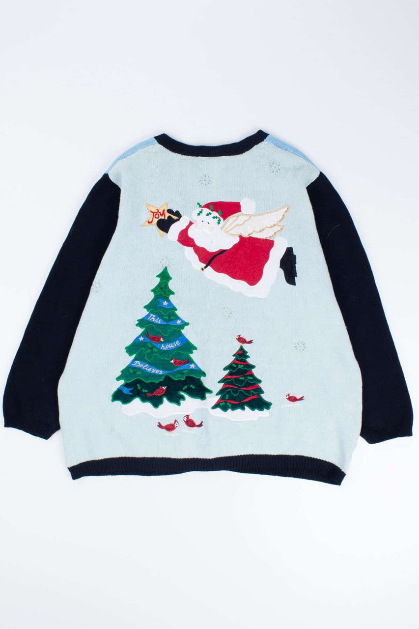 Multicolor Ugly Christmas Cardigan 54529