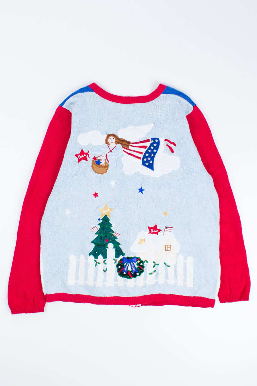 Multicolor Ugly Christmas Cardigan 54530