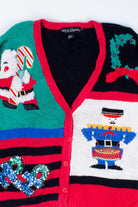 Multicolor Ugly Christmas Cardigan 54549