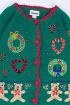 Green Ugly Christmas Cardigan 54550