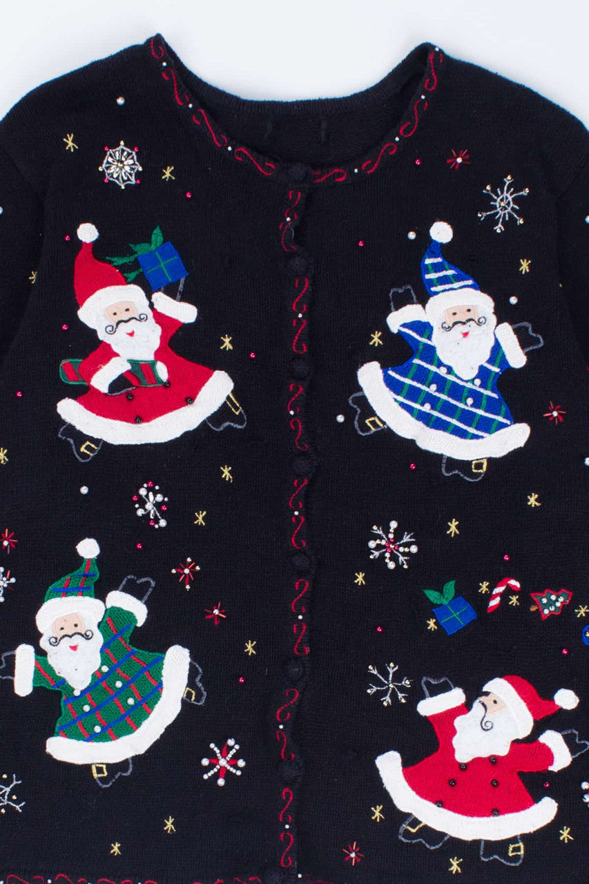 Black Ugly Christmas Cardigan 54558