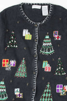 Black Ugly Christmas Cardigan 54615