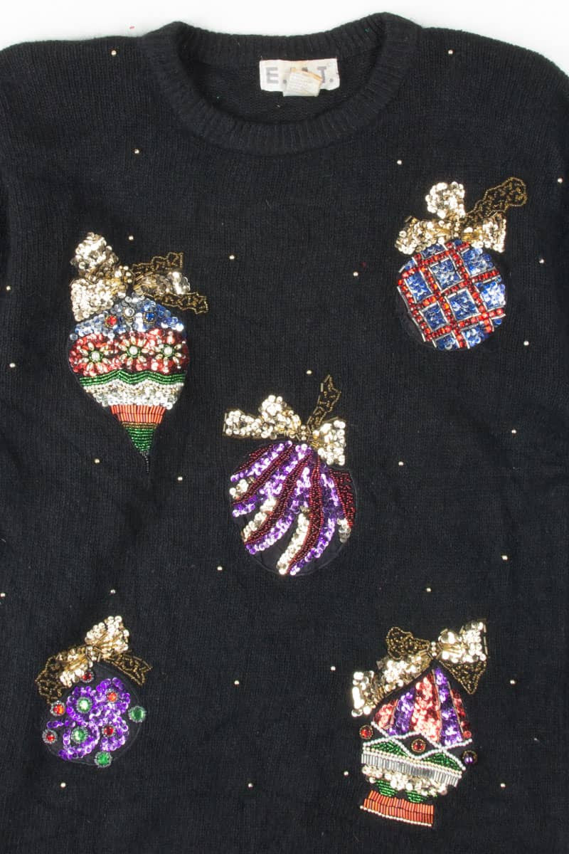Black Ugly Christmas Pullover 54627