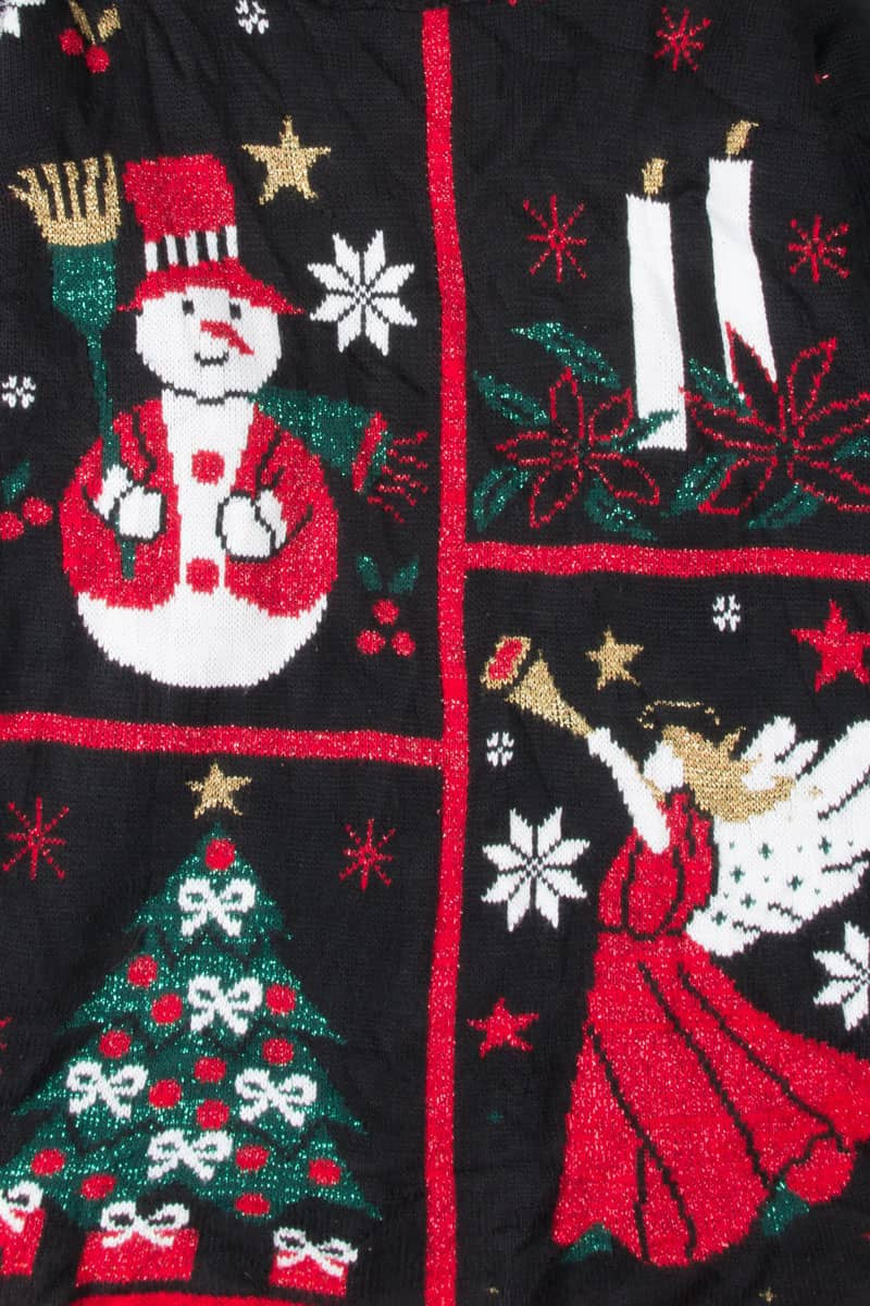 Black Ugly Christmas Pullover 54628