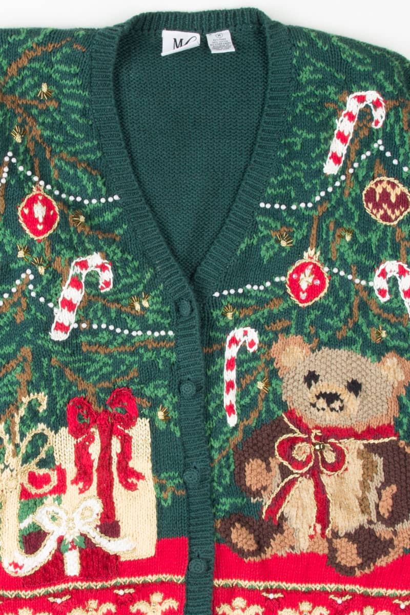 Green Ugly Christmas Cardigan 54635