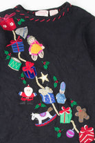 Black Ugly Christmas Pullover 54636