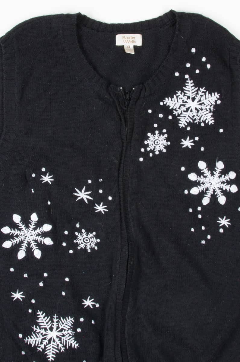 Black Ugly Christmas Vest 54667