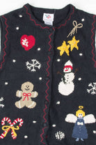Black Ugly Christmas Vest 54668