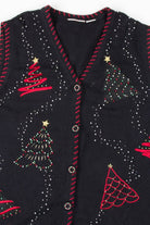 Black Ugly Christmas Vest 54691