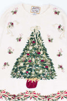 White Ugly Christmas Pullover 54709