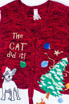 Red Ugly Christmas Vest 54736