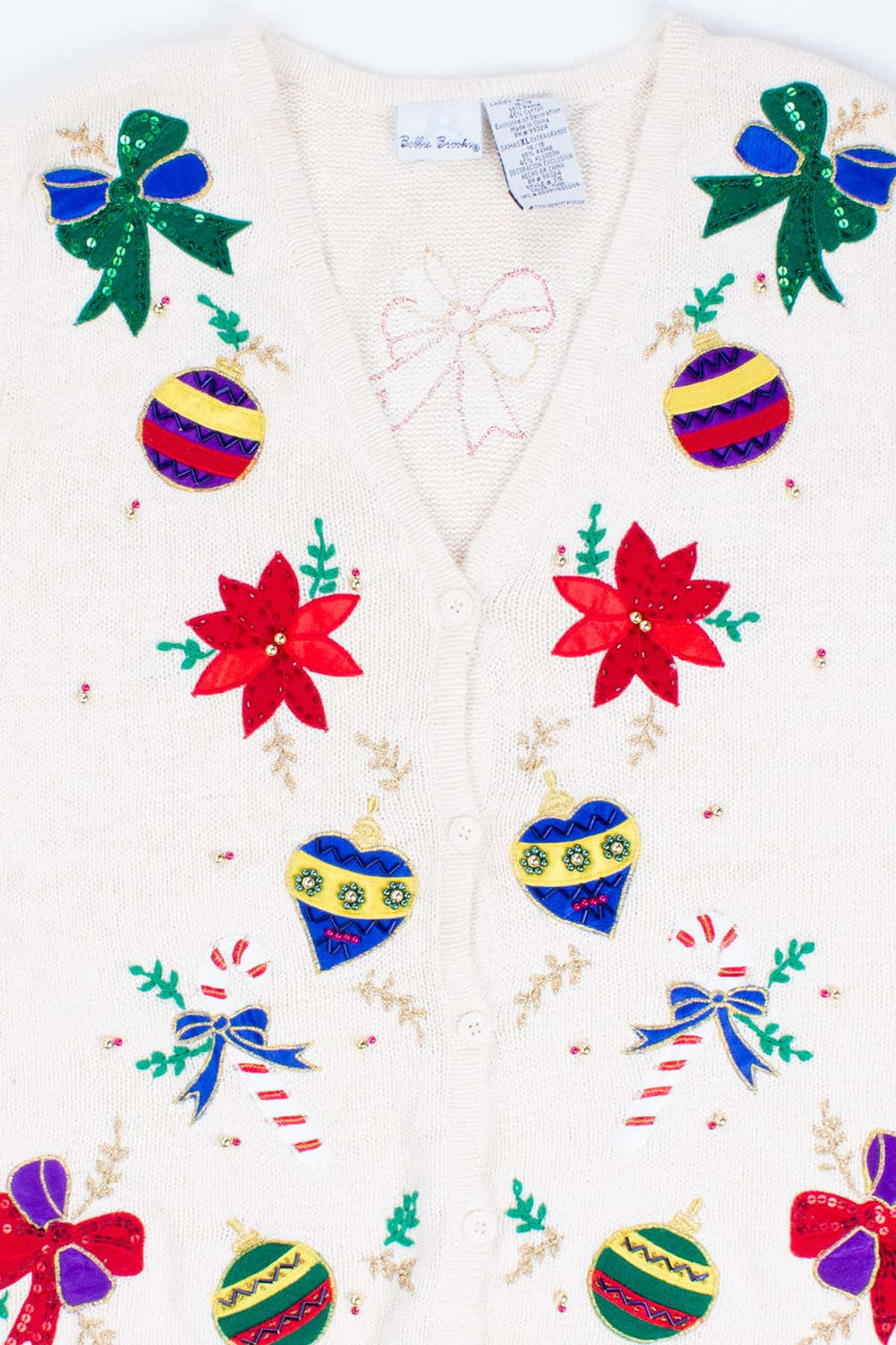White Ugly Christmas Vest 54751