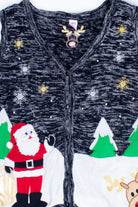 Black Ugly Christmas Vest 54822