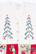 White Ugly Christmas Vest 54843
