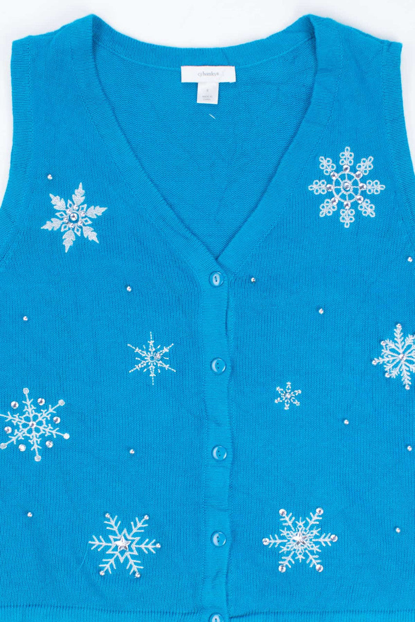 Blue Ugly Christmas Vest 54845