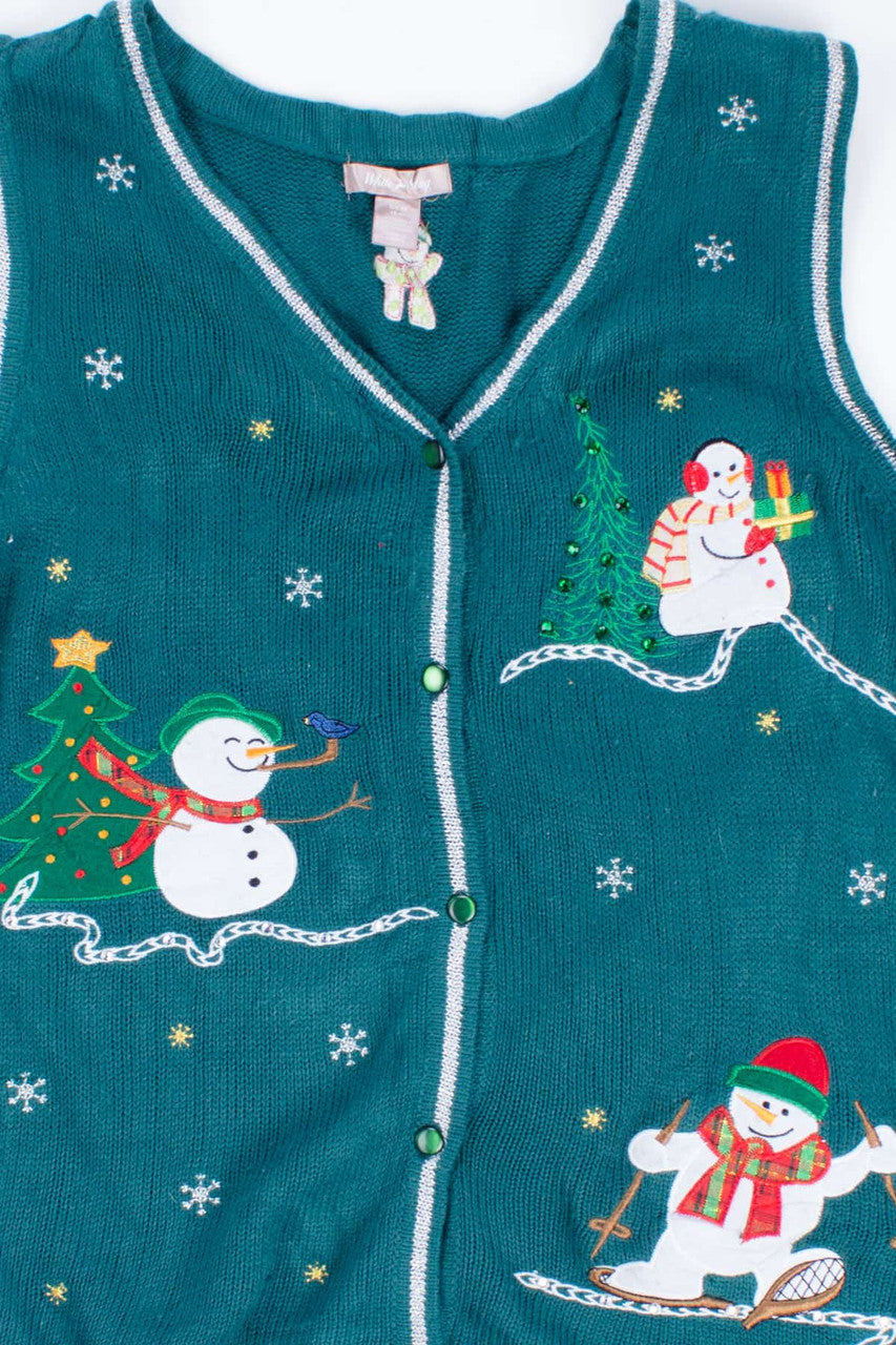 Green Ugly Christmas Vest 54848