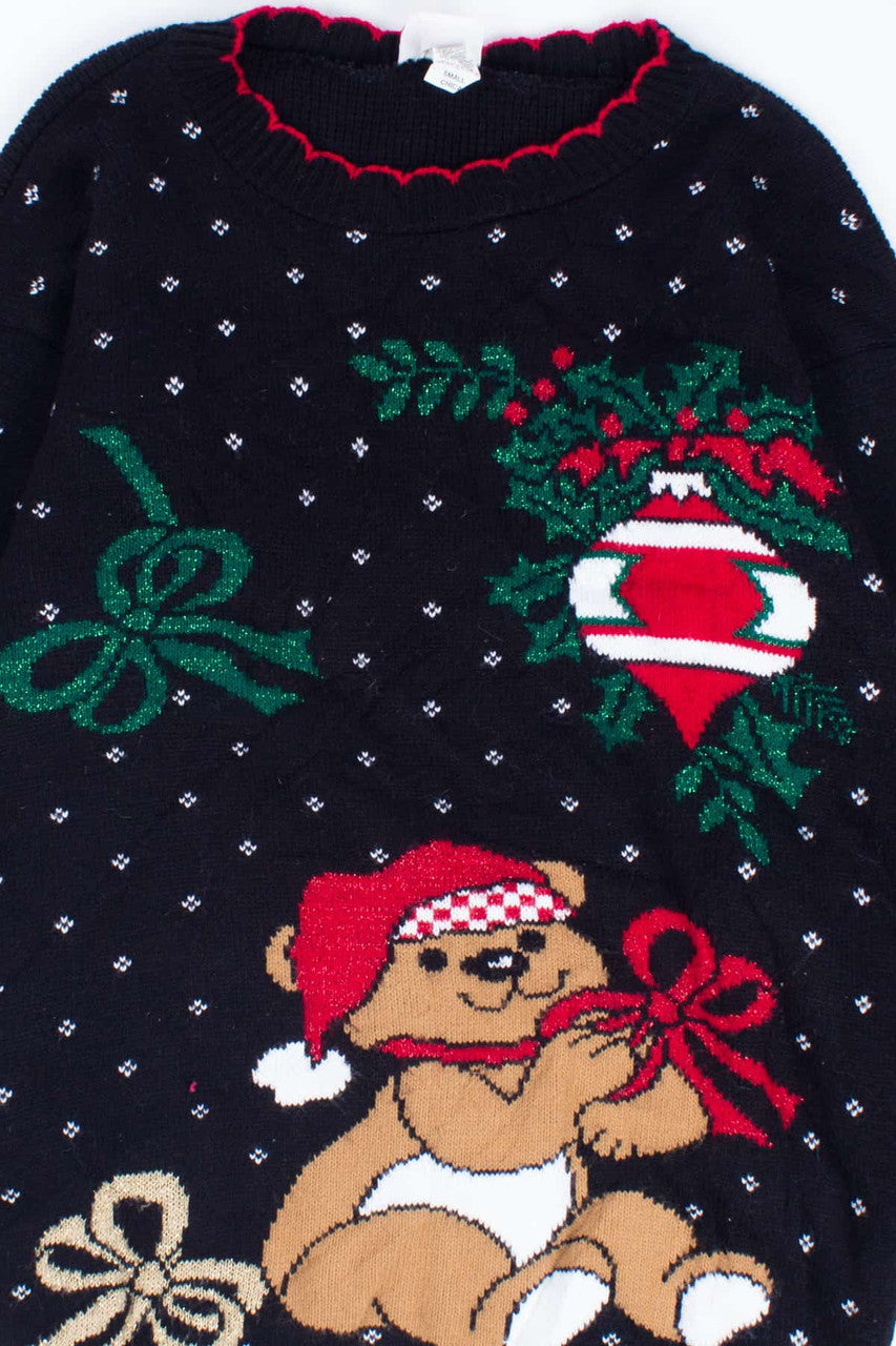 Black Ugly Christmas Pullover 54868