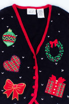 Black Ugly Christmas Vest 54884
