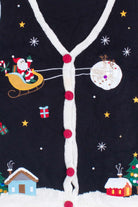 Black Ugly Christmas Vest 54886