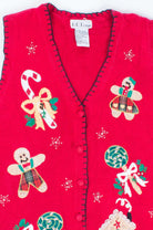 Red Ugly Christmas Vest 54892