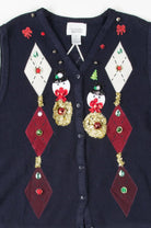 Blue Ugly Christmas Vest 54907