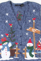 Blue Ugly Christmas Vest 54910