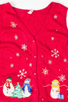 Red Ugly Christmas Vest 54919