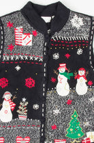 Black Ugly Christmas Vest 54936