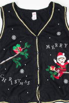 Black Ugly Christmas Vest 54946