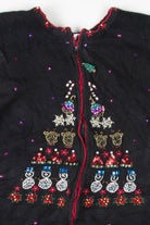 Black Ugly Christmas Vest 54947