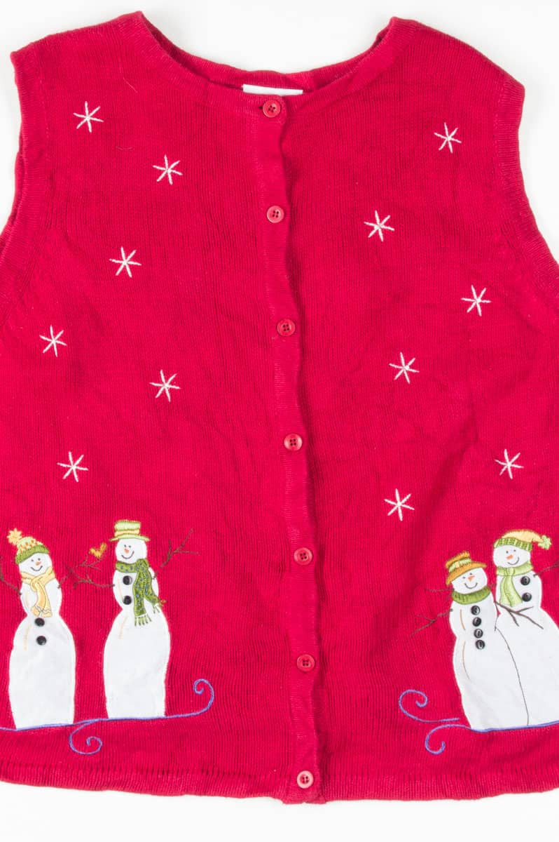 Red Ugly Christmas Vest 54976