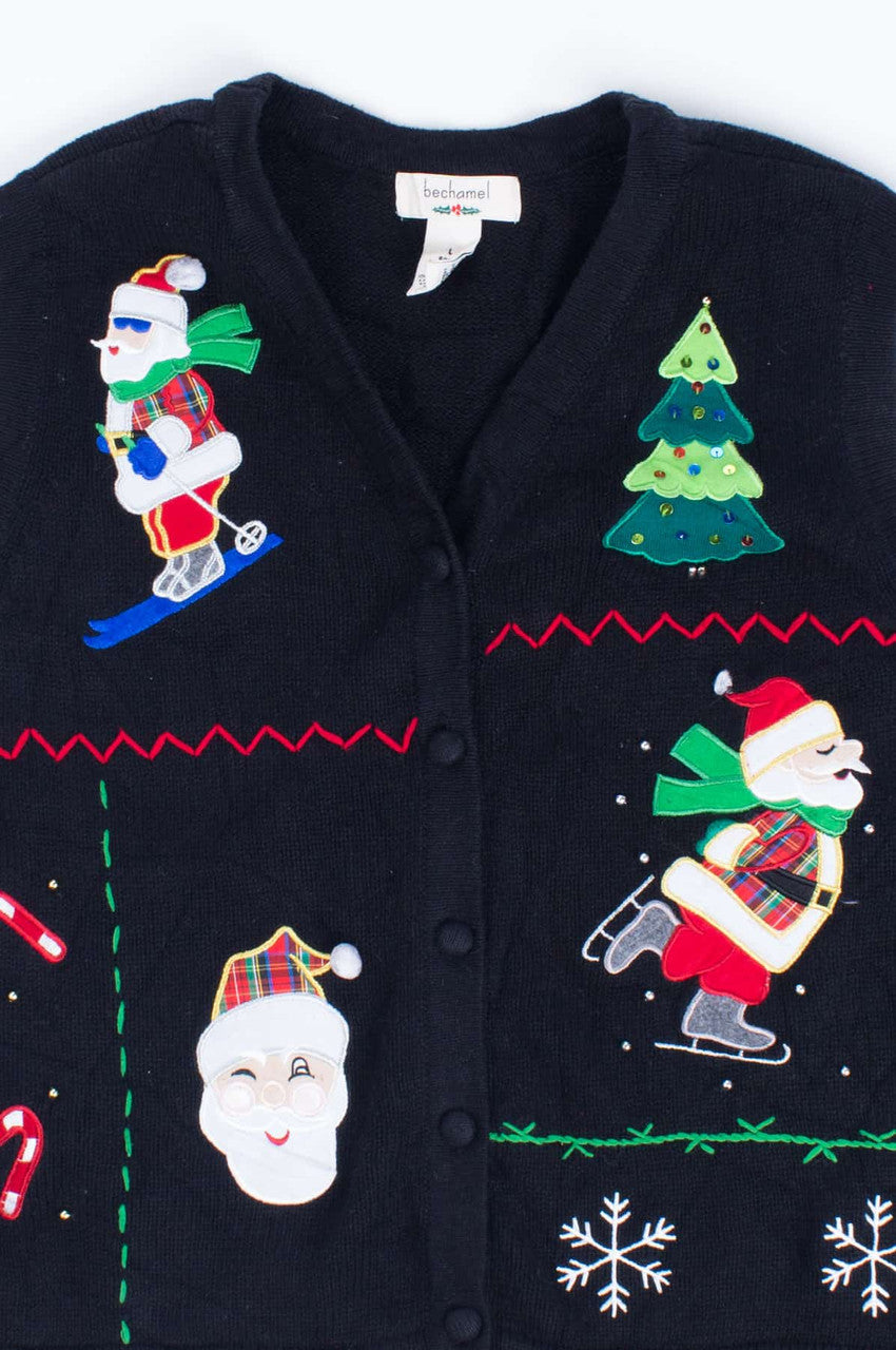 Black Ugly Christmas Vest 54993