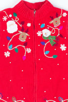 Red Ugly Christmas Vest 55018