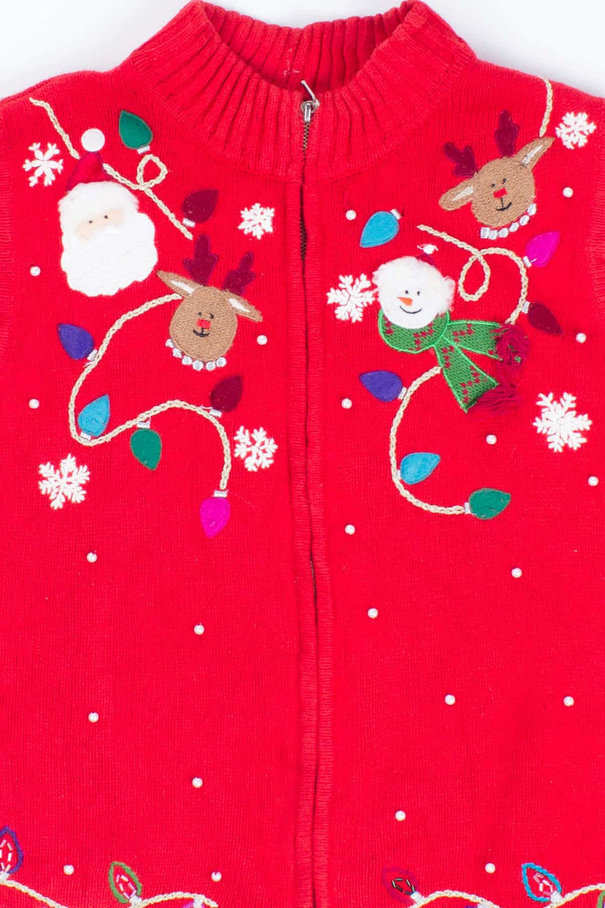 Red Ugly Christmas Vest 55018