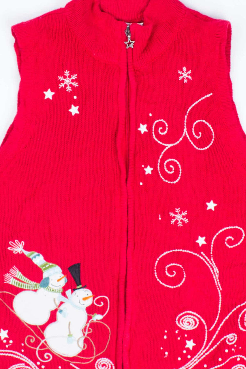 Red Ugly Christmas Vest 55047