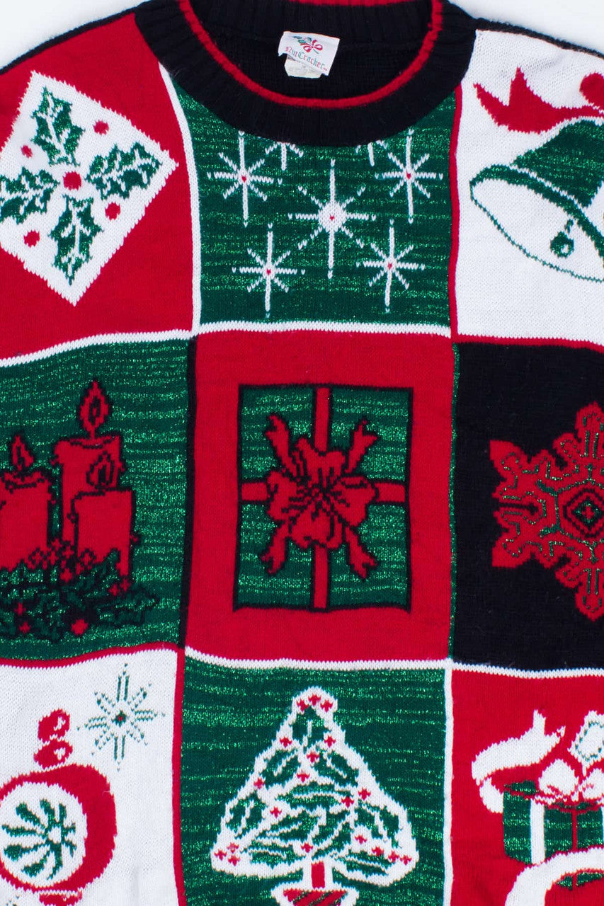Black Ugly Christmas Pullover 55075