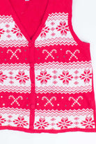 Red Ugly Christmas Vest 55078
