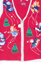 Red Ugly Christmas Vest 55080