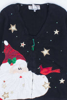 Black Ugly Christmas Cardigan 55141